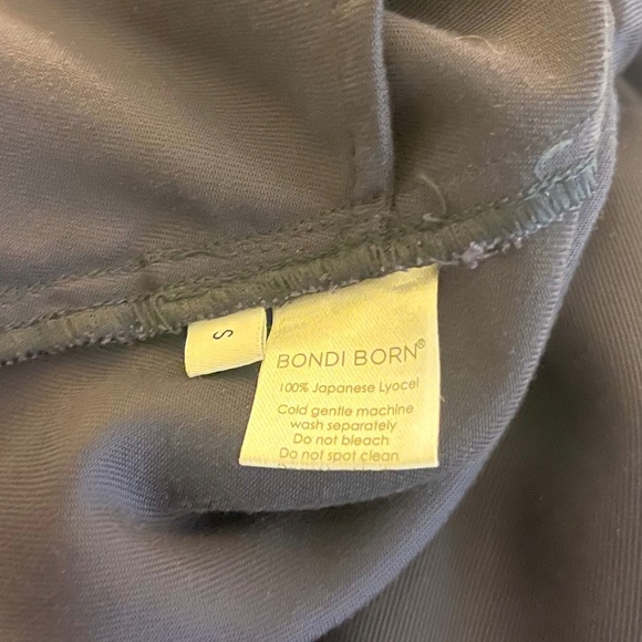 BONDI BORN | Japanese Lyocell Navy Waist Tie Lounge Pants - Picture 7 of 9